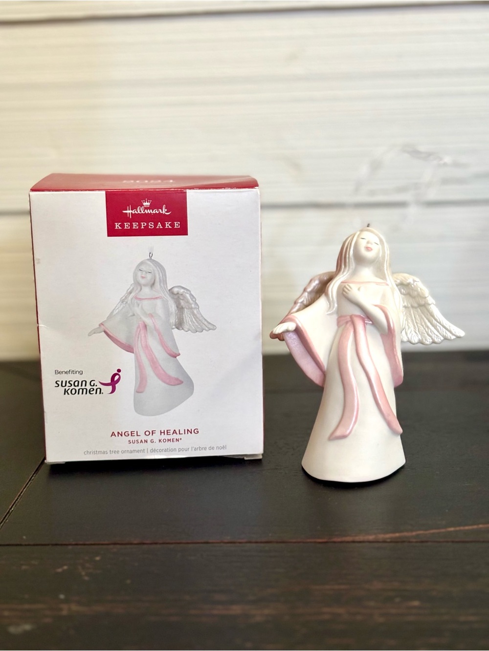 Hallmark KEEPSAKE Angel of Healing Susan G. Komen 2024 Christmas Ornament
